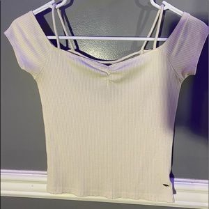 American Eagle Cream Shirt